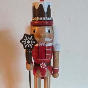 NWT 10" Gingerbread Soldier Nutcracker Christmas Holiday Decor Michael's Ashland